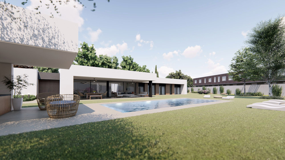 Infografía de la vivienda Las Casas